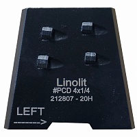 Франкфурт алмазный "КОГОТЬ" Linolit® #PCD4*1/4 MB_LN LEFT (левый) Франкфурт алмазный "КОГОТЬ" Linolit® #PCD4*1/4 MB_LN LEFT (левый)