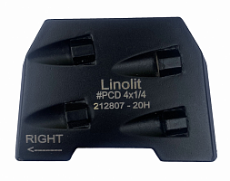 Алмазный пад "КОГОТЬ" Linolit® #PCD4*1/4 MB_LN RIGHT (правый) Алмазный пад "КОГОТЬ" Linolit® #PCD4*1/4 MB_LN RIGHT (правый)
